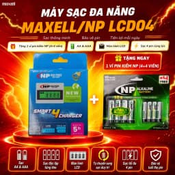 Máy sạc đa năng Maxell/NP LCD004